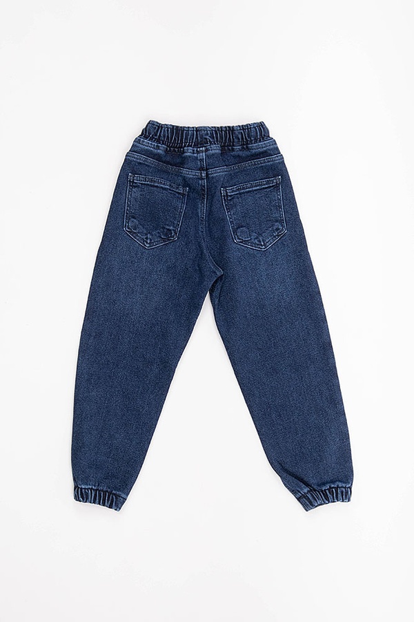 Джогери джинсові утеплені на хлопчика 152 колір синій ЦБ-00178971 SKT000595808 фото