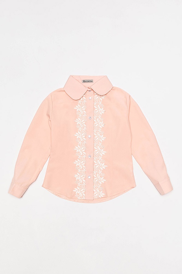 Блуза для девочки 122 цвет персиковый ЦБ-00162585 SKT000551537 фото
