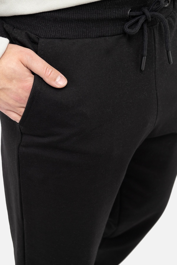 Мужские спортивные штаны 44 цвет черный ЦБ-00239124 SKT000958082 фото