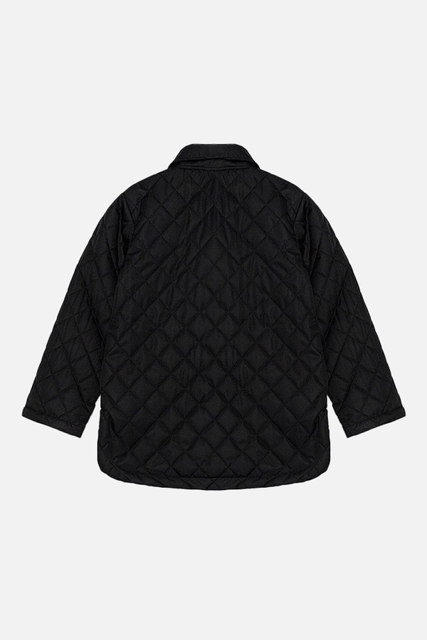 Куртка короткая для девочки 140 цвет черный ЦБ-00207634