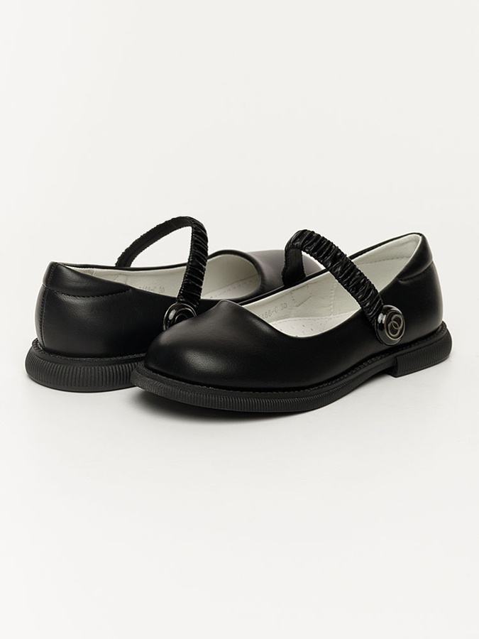 Туфли для девочки 28.5 цвет черный ЦБ-00226423 SKT000924258 фото
