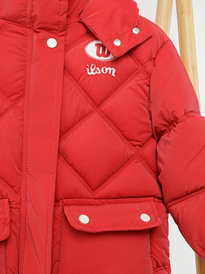 Куртка для девочки 116 цвет красный ЦБ-00225763