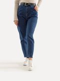 Жіночі джинси-болони 38 колір темно-синій ЦБ-00228359 SKT000929044 фото