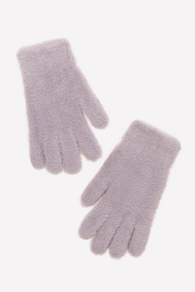 Жіночі рукавички 7 колір бузковий ЦБ-00202836 SKT000873067 фото