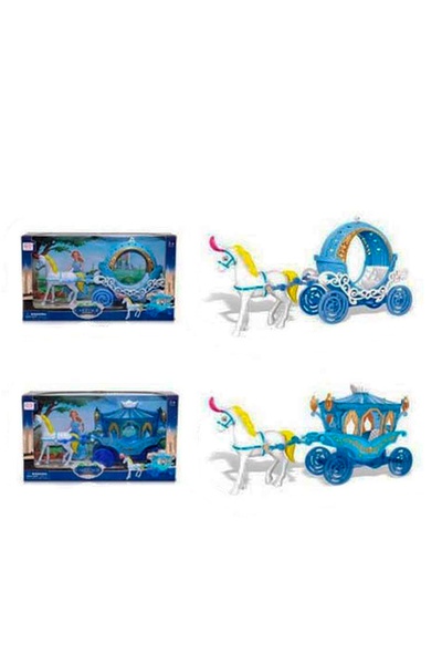 Іграшковий набір - карета з конем колір різнокольоровий ЦБ-00223606 SKT000917764 фото