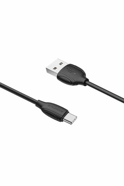 USB кабель Borofone BX19 Type-C 1m колір чорний ЦБ-00196951 SKT000860242 фото