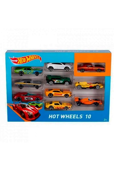 Набір машинок Hot Wheels - 10 штук колір різнокольоровий 00-00178992 SKT000208740 фото