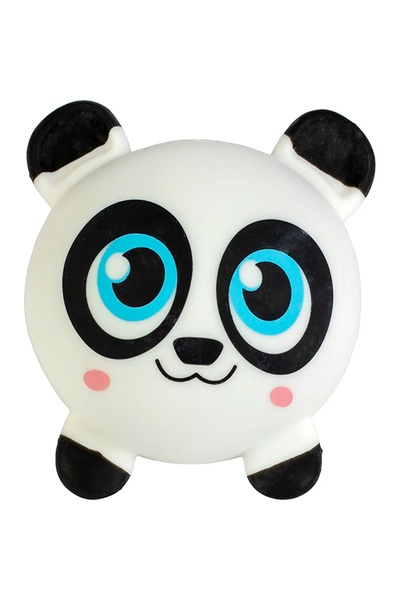 Іграшка антистрес тварина-малюк панда колір біло-чорний ЦБ-00237386 SKT000954025 фото