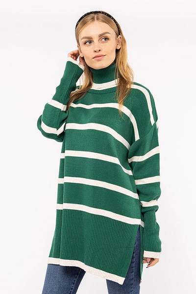 Женский свитер 46 цвет зеленый ЦБ-00194415 SKT000854104 фото