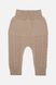 Костюм з штанами для дівчинки 56 колір бежевий ЦБ-00253238 SKT001001331 фото 5