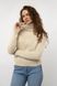 Жіночий светр 48 колір бежевий ЦБ-00233293 SKT000941192 фото 4