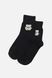 Шкарпетки середні для дівчинки колір чорний 31-34 ЦБ-00285594 фото 1
