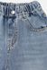 Джинси wide leg для дівчинки колір блакитний 158 ЦБ-00290307 фото 7