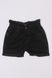 Джинсовые шорты для девочки 128 цвет черный ЦБ-00191688 SKT000846389 фото 2