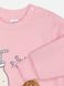 Костюм з штанами для дівчинки 74 колір рожевий ЦБ-00227422 SKT000926427 фото 3