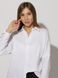 Жіноча сорочка з довгим рукавом 46 колір білий ЦБ-00218973 SKT000905881 фото 2