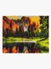 Картина за номерами "Захід в гірській долині" колір різнокольоровий ЦБ-00234091 SKT000943325 фото 1