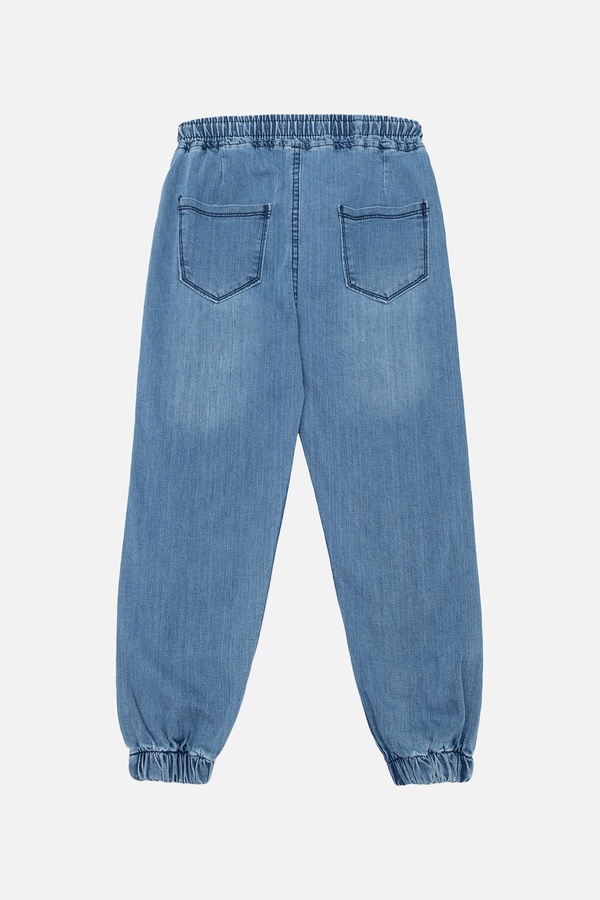 Джогери джинсові для хлопчика 146 колір блакитний ЦБ-00242542 SKT000965004 фото