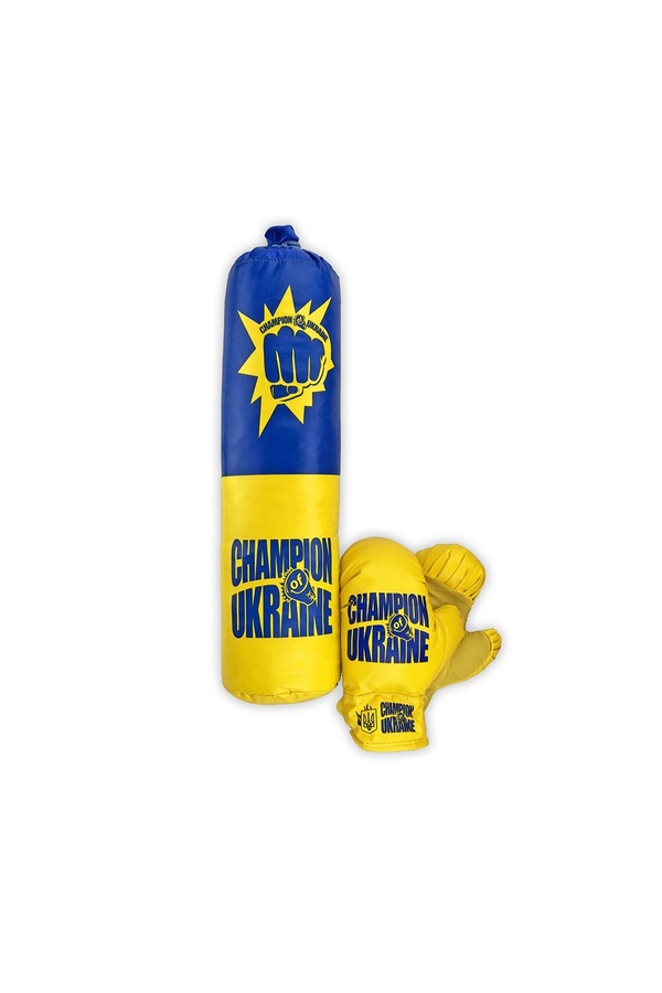 Боксерский набор "Украина Средний" цвет желто-голубой ЦБ-00152906 SKT000522282 фото