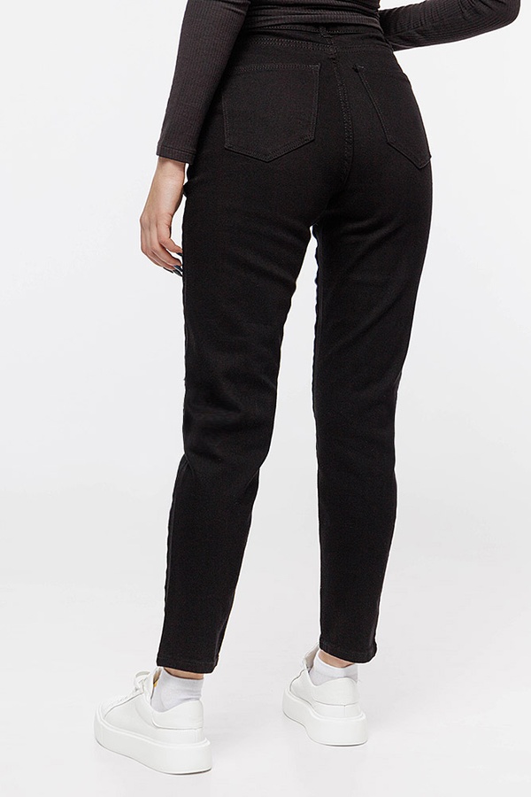 Жіночі джинси 44 колір чорний ЦБ-00208068 SKT000883981 фото
