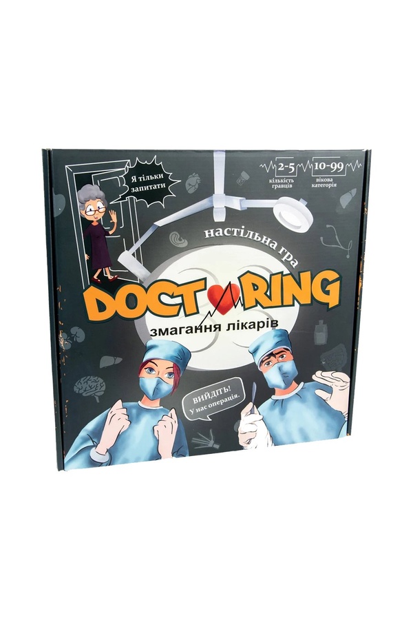 Настольная игра "Doctoring – соревнование врачей" цвет разноцветный ЦБ-00210280 SKT000889500 фото