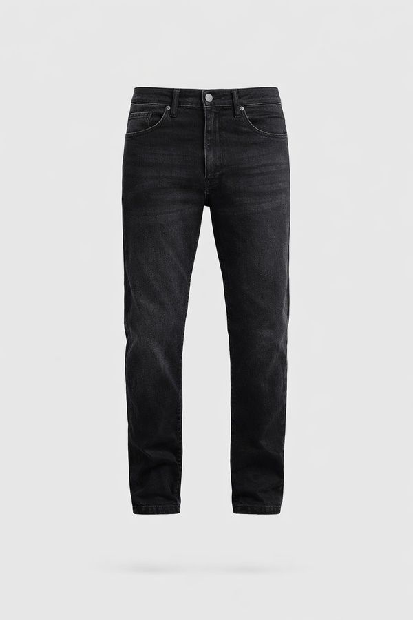 Джинси slim чоловічі колір темно-сірий W28 ЦБ-00291202 фото