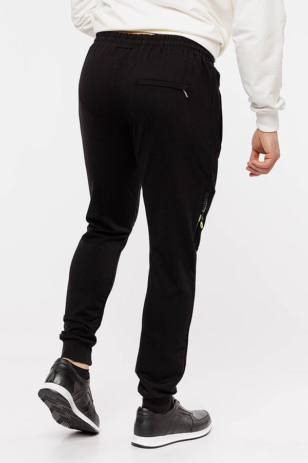 Мужские спортивные штаны 50 цвет черный ЦБ-00210680 SKT000890268 фото