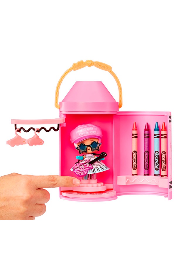 Игровой набор с куклой L.O.L. SURPRISE! серии "Crayola" – ЦВЕТКИ цвет разноцветный ЦБ-00246687 SKT000985159 фото