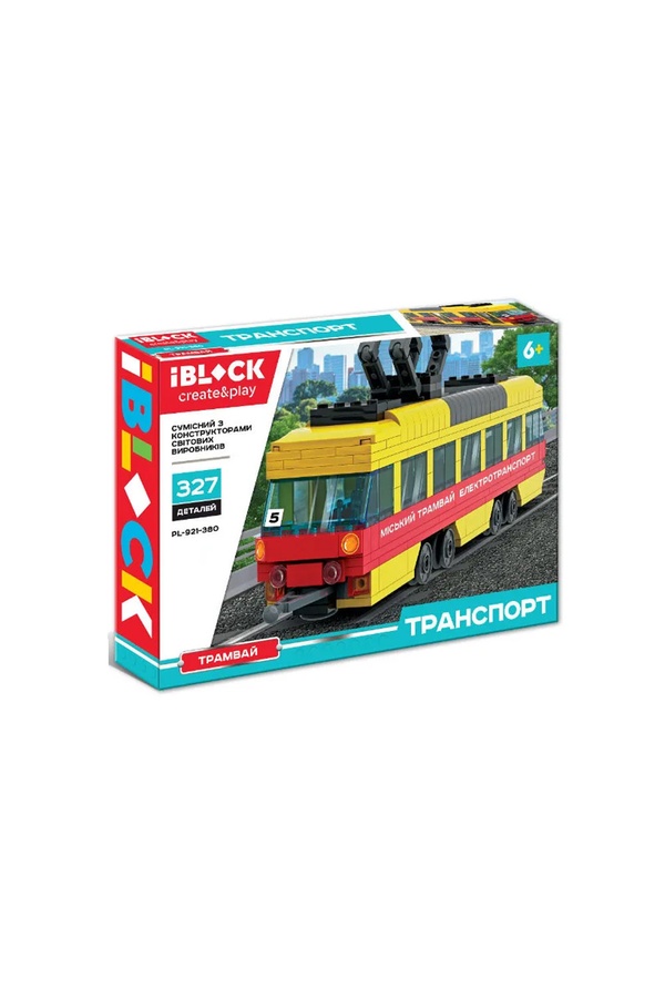 Конструктор Трамвай цвет разноцветный ЦБ-00204154 SKT000875466 фото