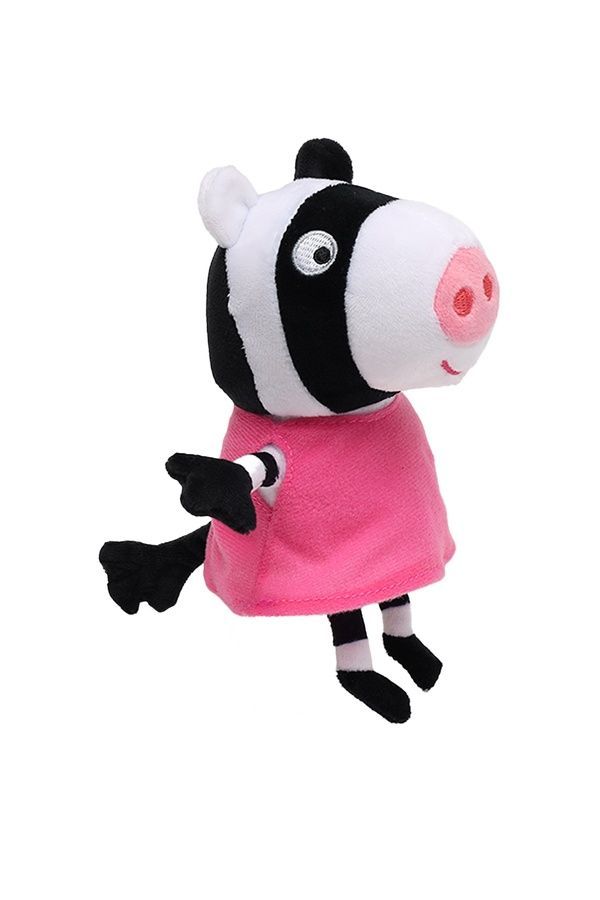 Детская мягкая игрушка TY Peppa Pig "Zoe Zebra" 15 см TY 46174 ЦБ-00283980 фото