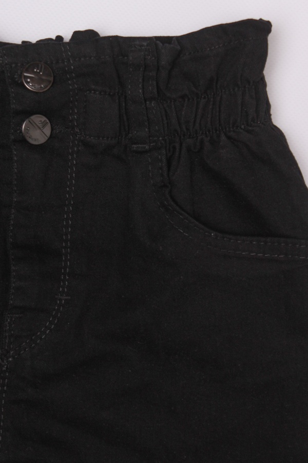 Джинсові шорти для дівчинки 128 колір чорний ЦБ-00191688 SKT000846389 фото