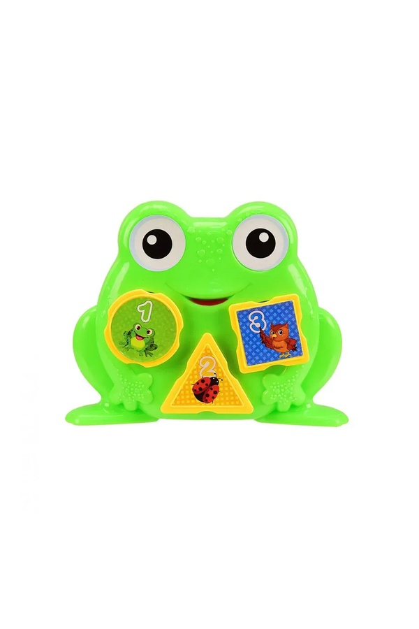 Музична розвиваюча іграшка "Жабеня" колір різнокольоровий ЦБ-00200927 SKT000869582 фото