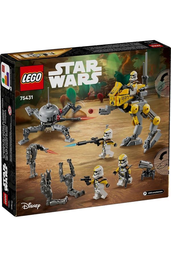 Конструктор LEGO Star Wars Боевой отряд бойцов-клонов 327-го галактического корпуса, 258 деталей 75431 ЦБ-00282665 фото