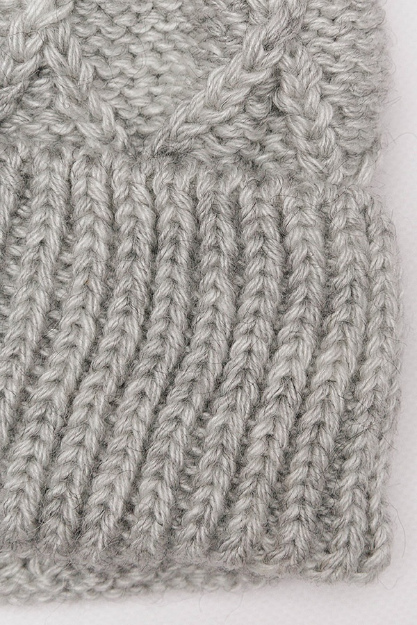 Комплект шапка-шарф на хлопчика 52-54 колір сірий ЦБ-00201823 SKT000871321 фото