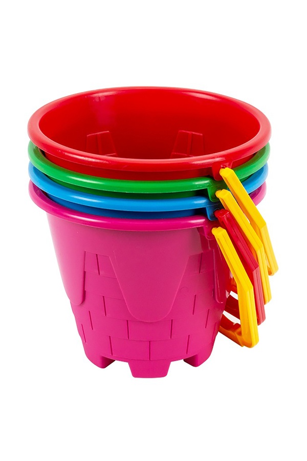 Іграшка для пісочниці - "Відерко Замок" колір різнокольоровий ЦБ-00128472 SKT000467189 фото