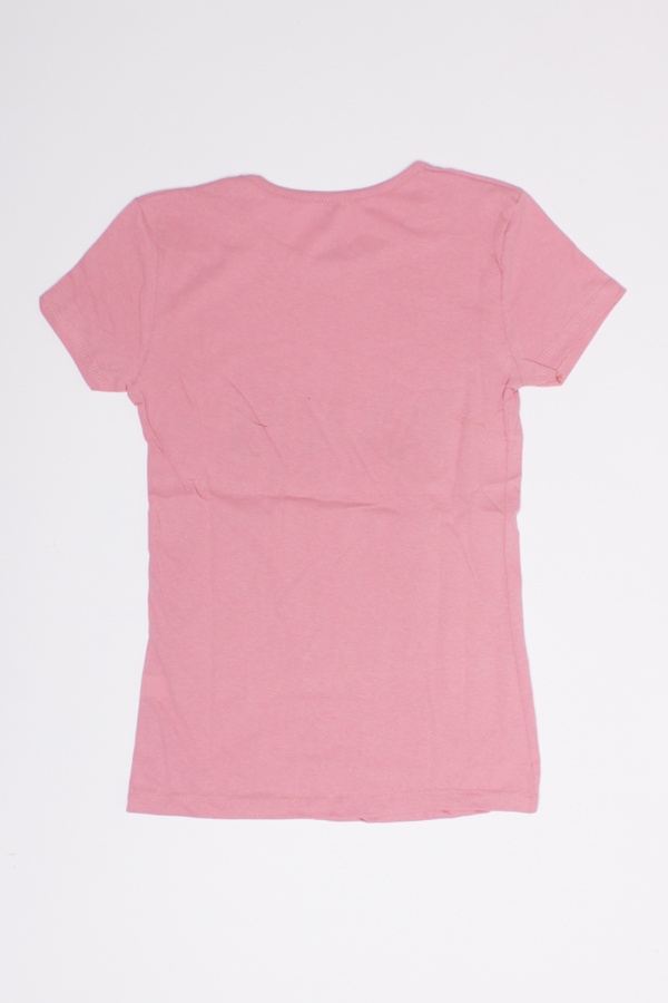 Женская футболка 48 цвет розовый ЦБ-00191980 SKT000847645 фото