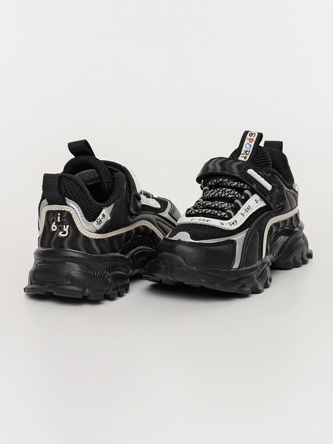 Кросівки для хлопчиків 26 колір чорний ЦБ-00227862 SKT000927740 фото