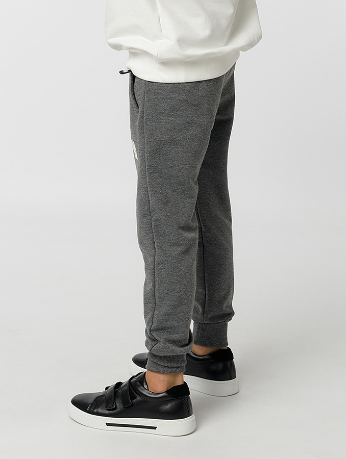 Спортивные брюки для мальчика 152 цвет серый ЦБ-00225066 SKT000921750 фото