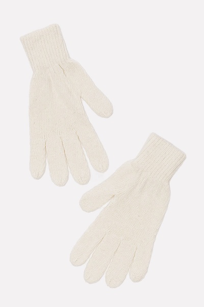 Жіночі рукавички 9.5 колір молочний ЦБ-00201482 SKT000870514 фото