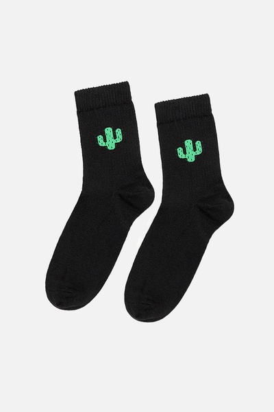 Чоловічі шкарпетки 40-42 колір чорний ЦБ-00204843 SKT000877042 фото