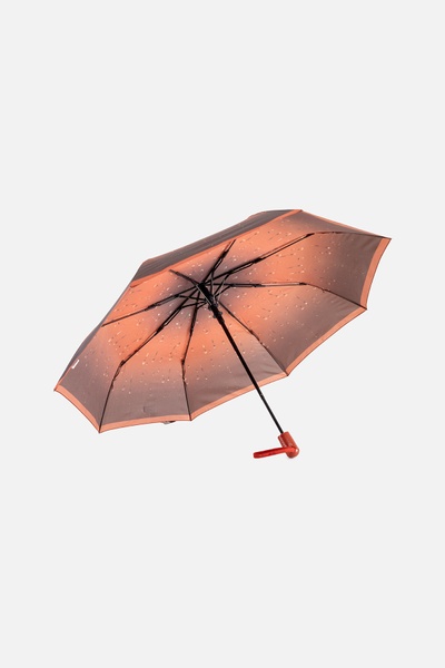 Женский полуавтоматический зонтик цвет оранжевый ЦБ-00220319 SKT000909367 фото