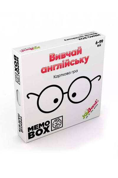 Настільна гра JoyBand MemoBox Вивчай Англійську колір різнокольоровий ЦБ-00251922 SKT000997664 фото