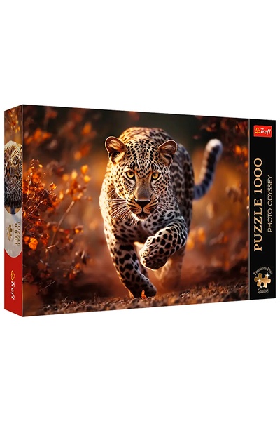 Пазли "Фото Одісея" - Дикий леопард колір різнокольоровий ЦБ-00253503 SKT001002180 фото