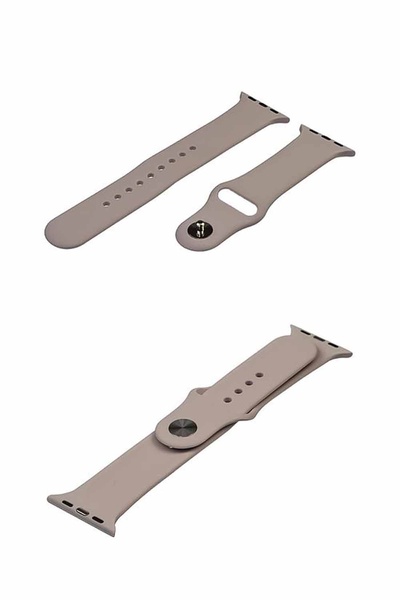 Ремешок силиконовый для Apple Watch Sport Band 38/40/41 mm размер L цвет №29 цвет серый ЦБ-00195341 SKT000856856 фото