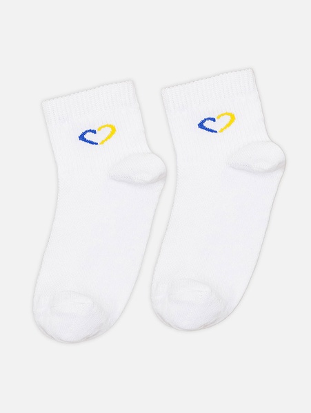 Шкарпетки для дівчинки 35-38 колір білий ЦБ-00219856 SKT000919253 фото