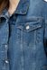 Жіноча джинсова куртка 42 колір синій ЦБ-00245186 SKT000980732 фото 5