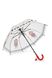 Прозрачный зонтик для девочки цвет красный ЦБ-00248629 SKT000989696 фото 1