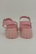 Жіночі босоніжки 36 колір рожевий ЦБ-00181838 SKT000602575 фото 4