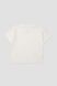 Футболка з коротким рукавом для хлопчика колір молочний 80 ЦБ-00273341 фото 3