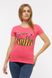 Жіноча футболка 42 колір рожевий ЦБ-00191993 SKT000847694 фото 1